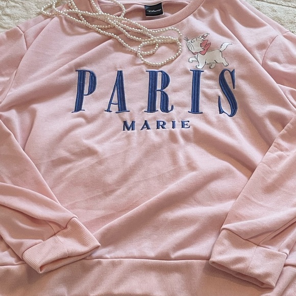 Disney Tops - DISNEY 🎀🌸 Aristocats Mary Baby Pink Cozy Sweater